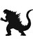 Godzilla Sticker 10 x 7 cm 1