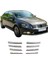 Volkswagen Passat B6 Uyumlu 2005-2010 Krom Ön Panjur 8 Parça Paslanmaz Çelik 2