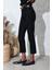 Siyah Yüksek Bel Boyfit Jean 4