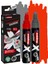 E-6900 Multimaker Çok Yönlü Akrilik Boya Seti Kesik Uçlu Markör 2-10 mm Red & Grey 1
