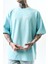 Erkek Memory Baskılı Oversize T-Shirt Bebe Mavi 4