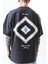 Erkek Memory Baskılı Oversize T-Shirt Füme 5