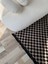 Yıkanabilir Dama Desenli Kaymaz Tabanlı Dokuma Kilim 2