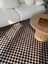 Yıkanabilir Dama Desenli Kaymaz Tabanlı Dokuma Kilim 4