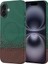 Apple iPhone 16 Plus Uyumlu Kılıf Aramid Fiber Karbon Görünümlü Ultra 0,5mm Ince Desenli Kapak 1