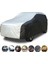 Renault Twizy Cargo Hatchback Uyumlu Araba Brandası,oto Araba Örtüsü,çadır Gri-Siyah 1