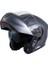 Kask Sway Sw 917 Solid Çene Açılır Matt Grey 2