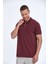Walker Polo Erkek Tişört Bordo 1