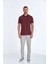Walker Polo Erkek Tişört Bordo 2
