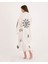 Müslin Kimono %100 Pamuklu Leopar Baskılı Desenli Bornoz Kaftan Sabahlık 3
