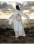 Müslin Kimono %100 Pamuklu Güneş Baskılı Desenli Bornoz Kaftan Sabahlık 4