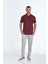 Walker Polo Erkek Tişört Bordo 3