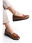 Kadın Yanı Çiçek Figürlü Günlük Comfort Ayakkabı Tam Kalıp Rahat Taban Loafer 3