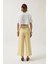 Baskılı Crop Beyaz T-Shirt 5