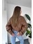 Kadın Siyah Oversize Deri Ceket 2