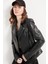 Kadın Siyah Hakiki Deri Ceket 3
