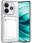 Xiaomi Redmi Note 14 Uyumlu Kartlık Tipi Şeffaf Arka Koruma Kılıf 1