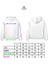 Kapüşonlu Içi Polar Wıld Charm Baskılı Pembe Unisex Hoodie Sweatshirt 3
