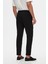 Relaxed Fit Siyah Ince ve Hafif Rpt Jogger Pantolon 4