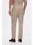 Relaxed Fit Bej Ince ve Hafif Rpt Jogger Pantolon 4