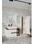 Koza Beyaz 80 cm Banyo Dolabı+Ayna+Lavabo+Boy Dolabı 5