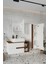 Koza Beyaz 90 cm Banyo Dolabı+Ayna+Lavabo+Boy Dolabı 5