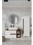 Koza Beyaz 90 cm Banyo Dolabı+Ayna+Lavabo+Boy Dolabı 6