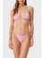 Triangle 4g Logo Baskılı Üçgen Bağlamalı Bikini Üstü E5GJ27KCRL2 Bayan Bikini Üstü E5GJ27 Kcrl2 P6FA 4