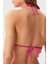 4g Rhinestone Taşlı Logolu Üçgen Bağlamalı Bikini Üstü E5GJ13MC040 Bayan Bikini Üstü E5GJ13 MC040 G4D6 2
