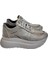 Gri Deri Comfort Taban Sneaker 1
