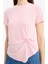 Slim Fit Dar Kesim Bisiklet Yaka Ribana Kısa Kollu Tişört F0366AX25SP 4