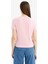 Slim Fit Dar Kesim Bisiklet Yaka Ribana Kısa Kollu Tişört F0366AX25SP 5