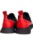Kırmızı Deri Comfort Taban Sneaker 4
