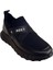 Siyah Deri Comfort Taban Sneaker 2