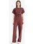 Wide Leg Basic Düz Geniş Paça Premium Pantolon E5782AX25SP 4