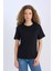 Regular Fit Bisiklet Yaka Basic Düz Kısa Kollu Tişört D9592AX25SM 3