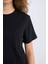 Regular Fit Bisiklet Yaka Basic Düz Kısa Kollu Tişört D9592AX25SM 5
