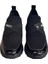 Siyah Rugan Deri Comfort Taban Sneaker 3