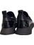 Siyah Rugan Deri Comfort Taban Sneaker 4