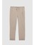 Relaxed Fit Bej Ince ve Hafif Rpt Jogger Pantolon 5