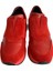 Kırmızı Deri Comfort Taban Sneaker 3