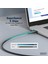 USB Silikon Bağlantı Kablosu, Usb-C - Usb-C 2m, USB 3.2 Gen1, 5g, 4k, 100W, Siyah 1