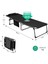 Hamburg Cool Plus 5 Kademeli Katlanır Şilteli Şezlong Kampet Black & Grey 5