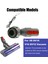 Dyson V8 V10 SV10 SV12 Elektrikli Süpürge Bağlantı Yedek Parçası Için 50W Doğrudan Tahrikli Emiş Vakum Bağlantı Başlığı (Yurt Dışından) 3