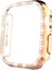 Rose 41 mm Taşlı Apple Watch Kasa ve Ekran Koruyucu 1