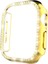 Gold 42 mm Taşlı Apple Watch Kasa ve Ekran Koruyucu 1