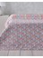 Ruby Blossom King Size Çok Amaçlı Örtü 240 x 220 cm Kırmızı 3