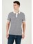 Pamuklu Regular Fit Çizgili Polo Yaka T Shirt Erkek Polo Yaka T Shirt 5903009 3