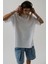 Etek Ucu Baskili Beyaz T-Shirt 1