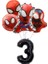 Balonlar-3-5pcs Spidey ve Onun Inanılmaz Arkadaşları Parti Dekorasyon Malzemeleri Kağıt Tabak Masa Örtüsü Örümcek Adam Tema Bebek Duş Balonları Çocuk Şekeri (Yurt Dışından) 1